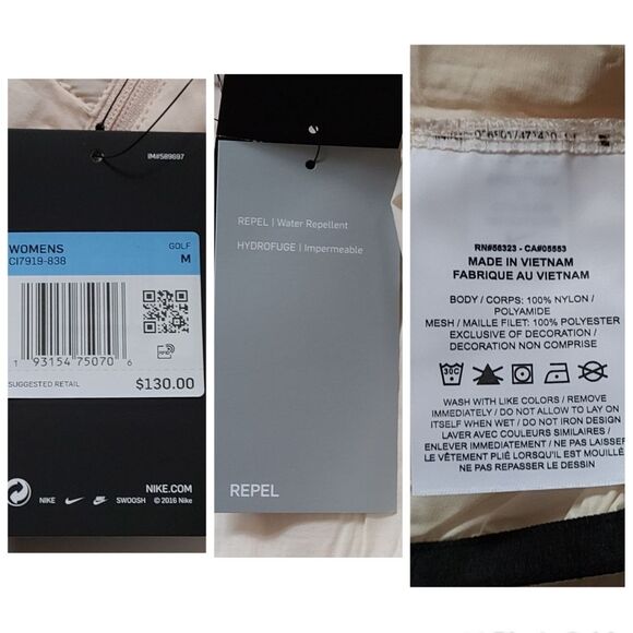 NWT|Nike Repel Ace 3 in 1 Light Pink Golf Jacket, MEDIUM - Picture 16 of 16